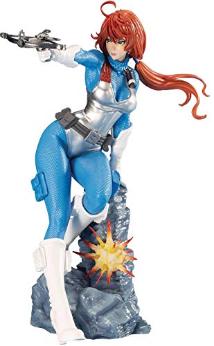 Estatua Kotobukiya GI Joe: Scarlett (Versión Azul Cielo)