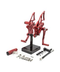 PROCNC Pedales de Pie Traseros de Motocicleta en Aluminio