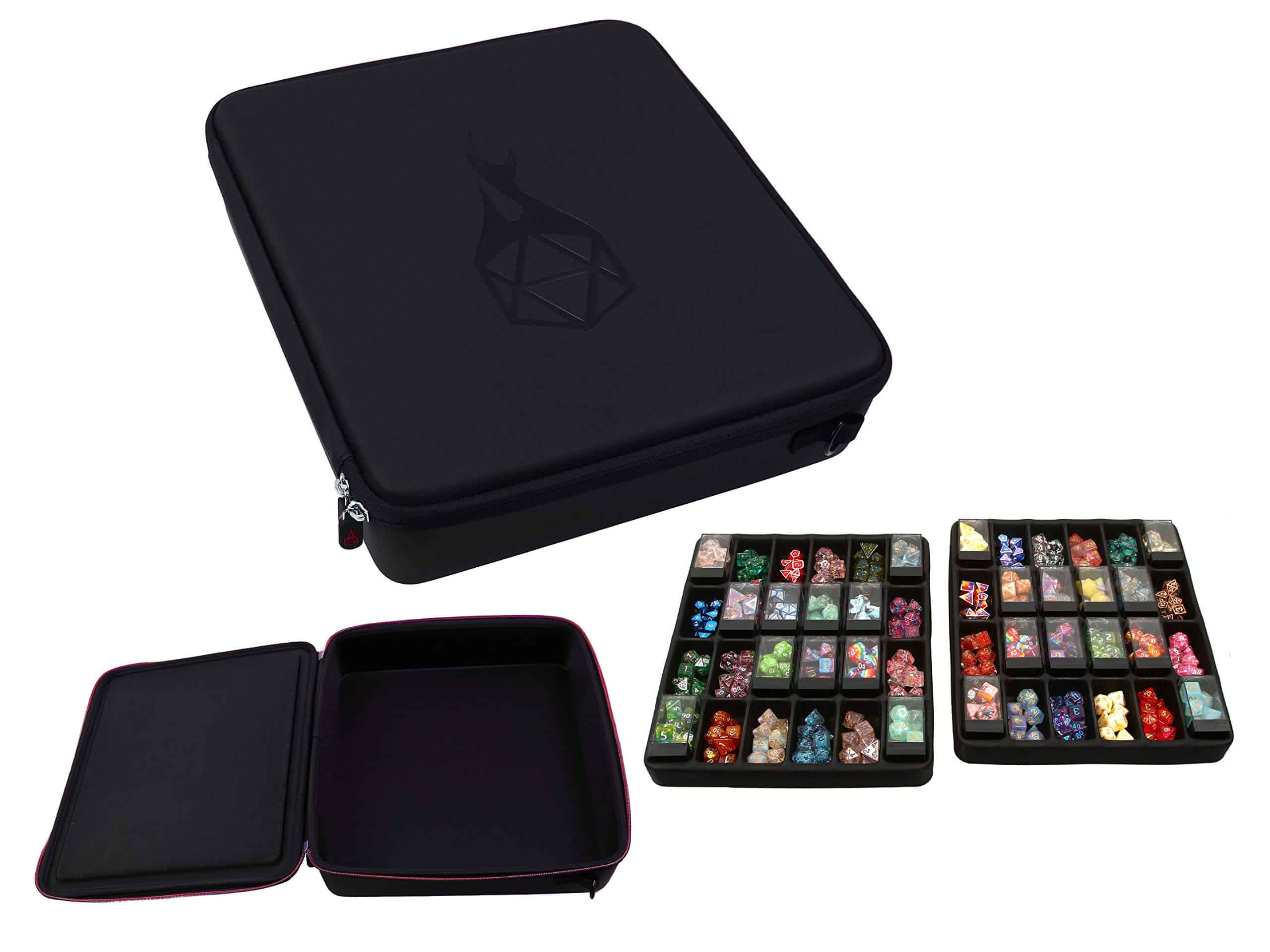 Forged Dice Co. Bandeja de Doble Dados y Estuche de Dados -