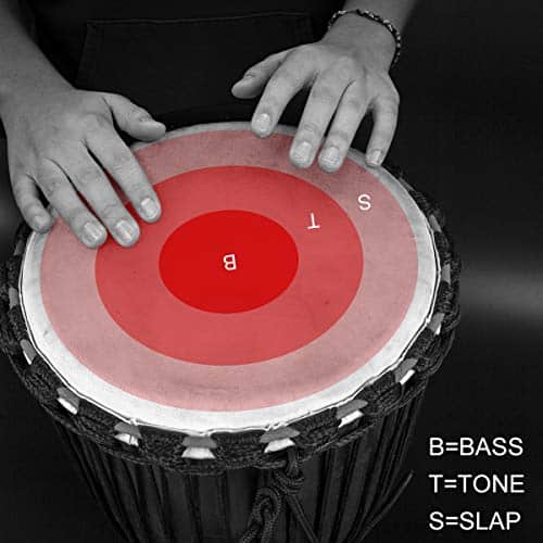 Djembe Drum, AKLOT Tambor Africano Tallado a Mano 8 - Imagen 7