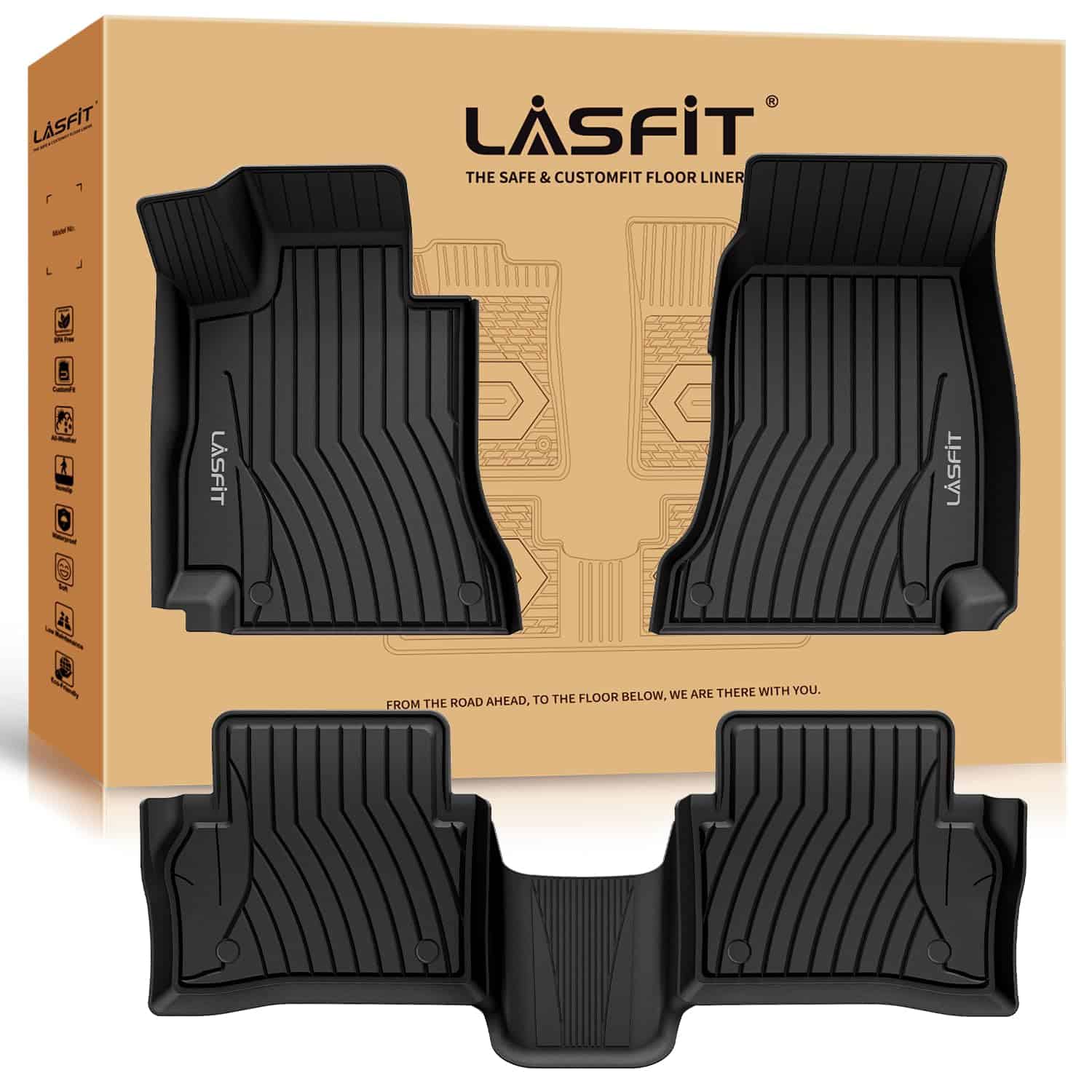 Tapetes LASFIT a Medida para Mercedes Benz E Class