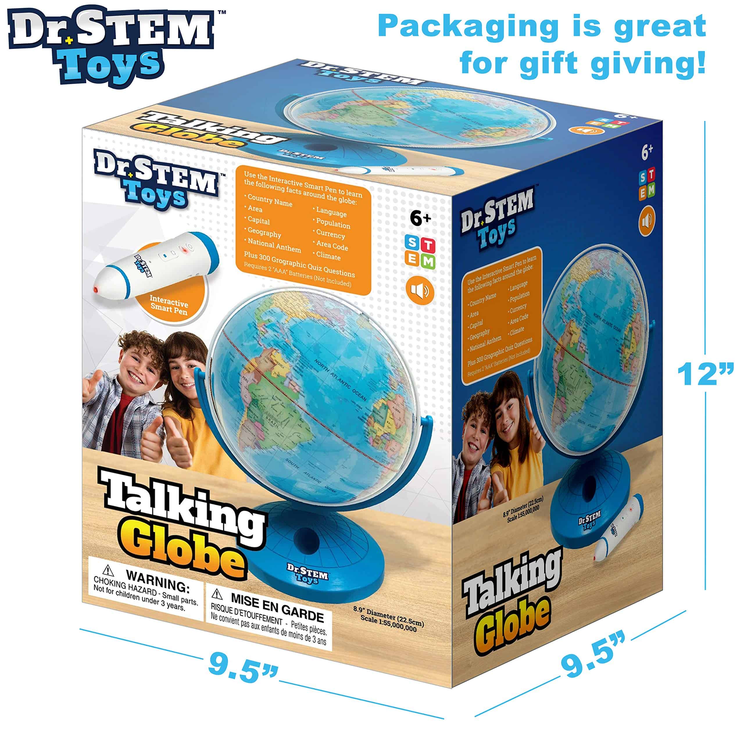 Globo del Mundo Parlante Dr. STEM Toys con Pluma - Imagen 4