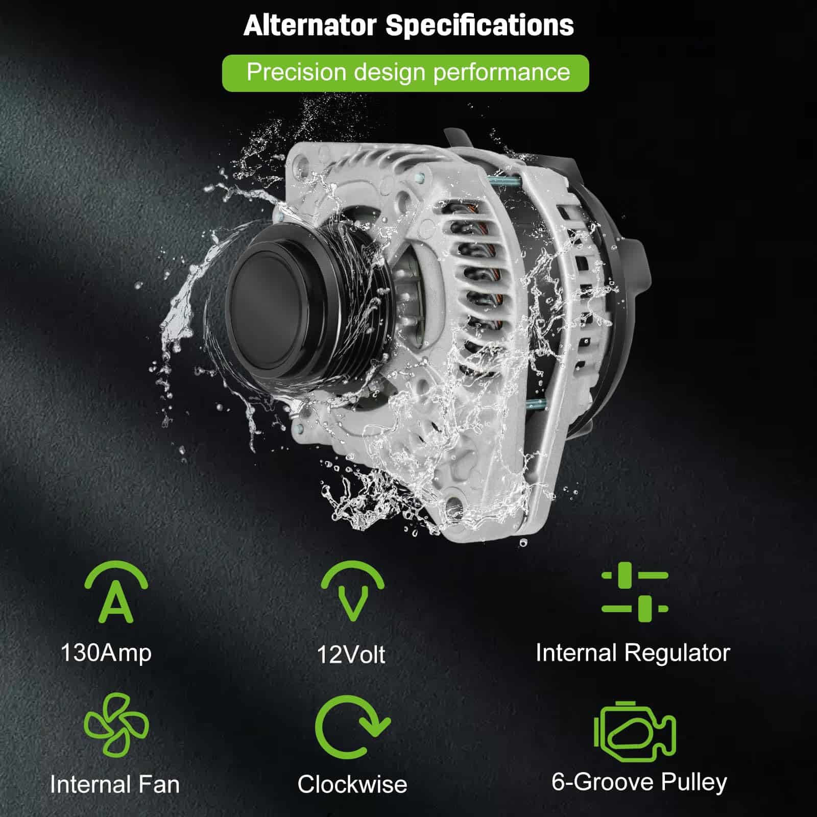 Alternador SCITOO 9764219-124 Compatible con Honda Pilot - Imagen 5