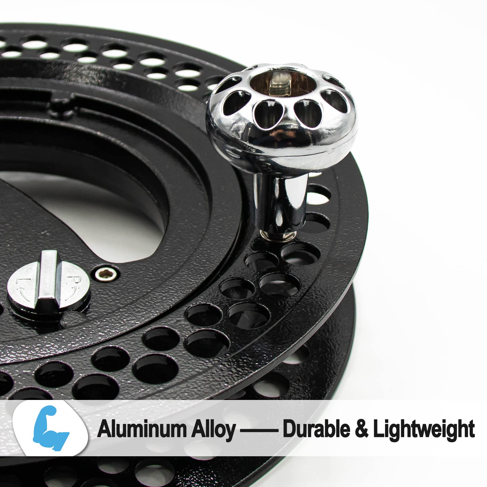 Carrete de Cometa Grande Profesional 9KM DWLIFE 10.6in con - Imagen 4