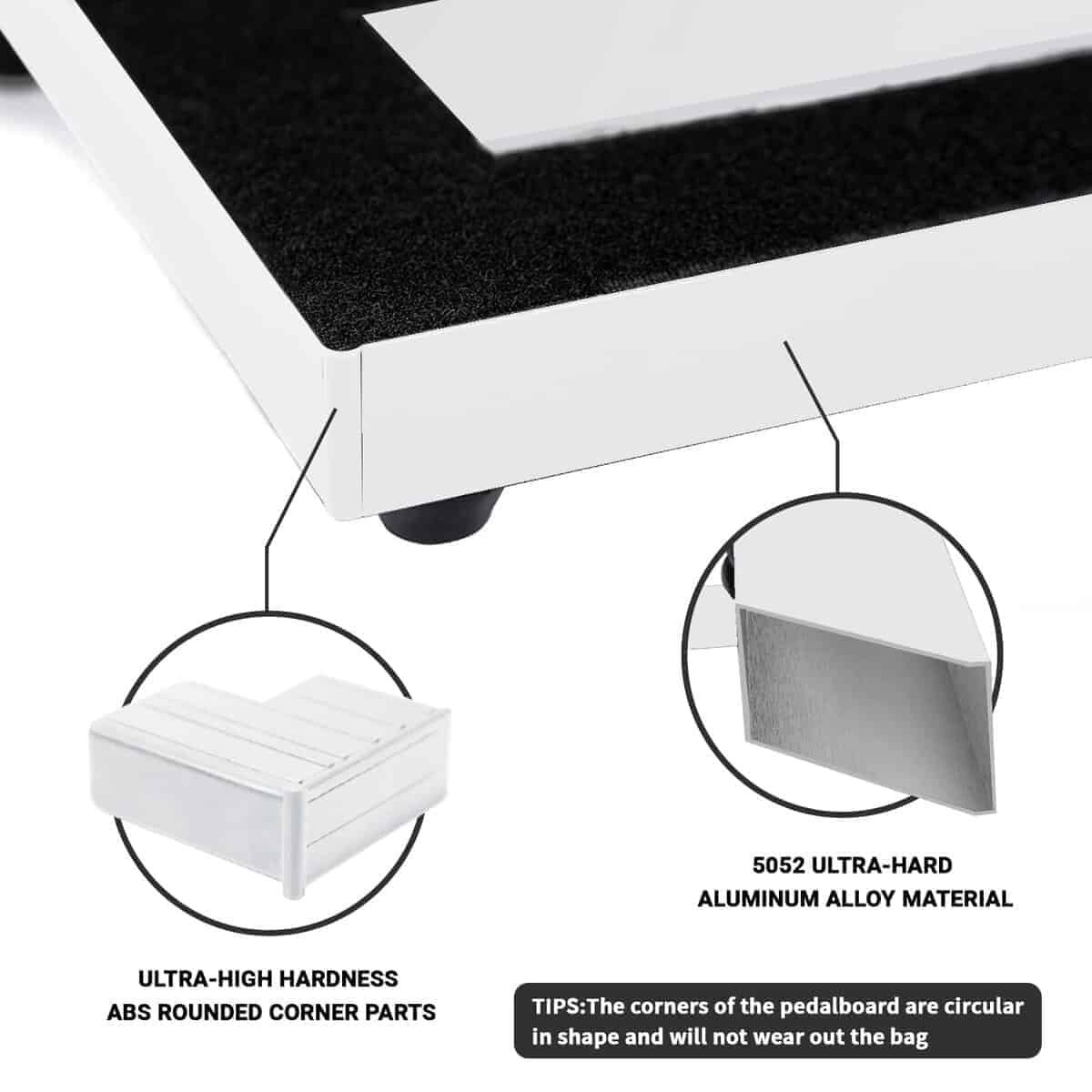 Ghost Fire Pedalera de Guitarra de Aleación de Aluminio - Imagen 4