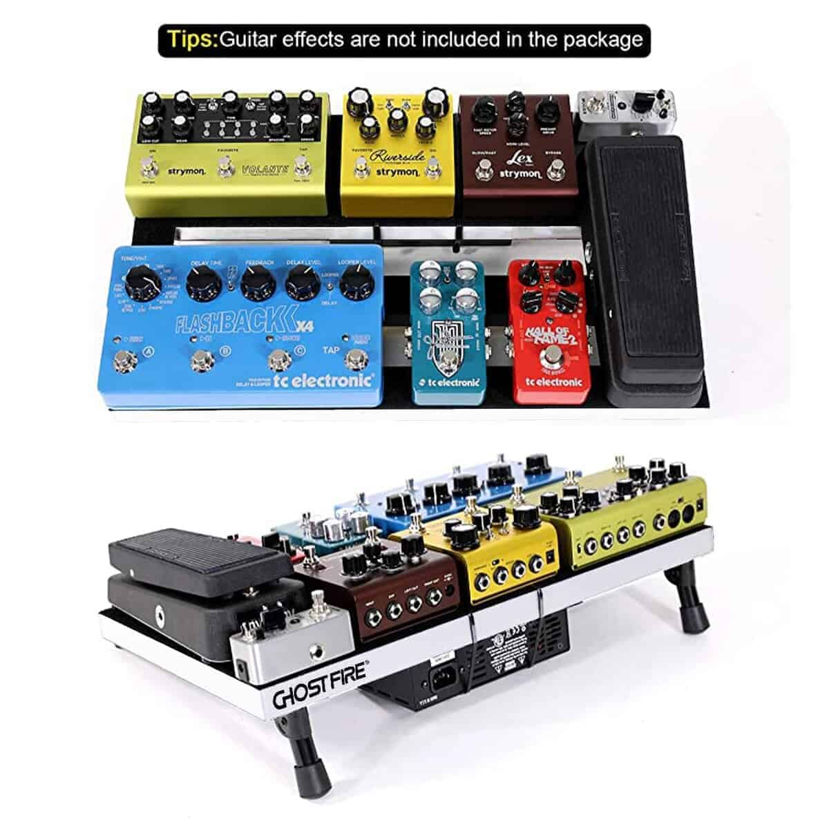 Ghost Fire Pedalera de Guitarra de Aleación de Aluminio - Imagen 6