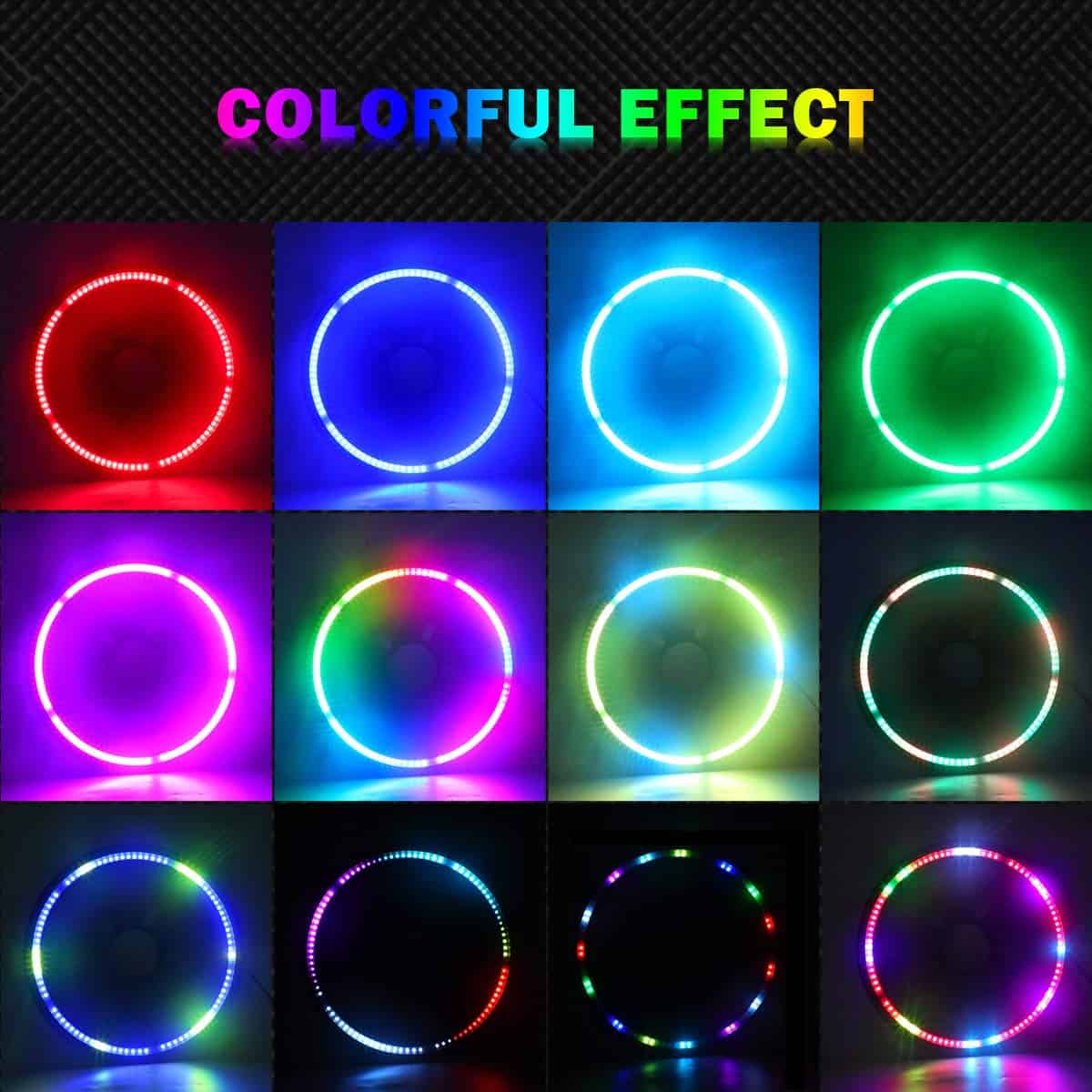 Luz de freno RGB, luces de repuesto RGB con control remoto - Imagen 8