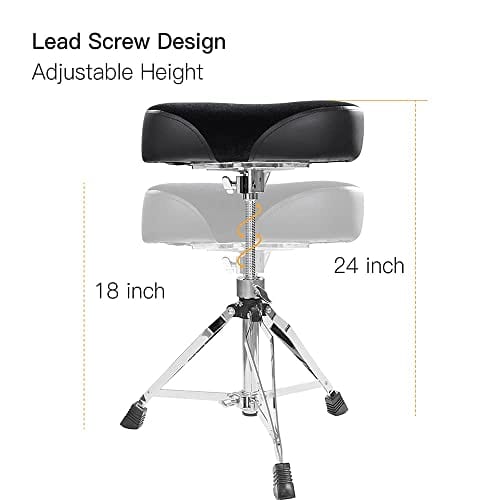 Silla de Batería HXW Heavy Duty para Adultos, Altura - Imagen 6