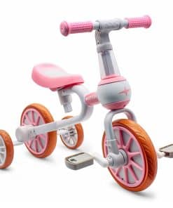 XIAPIA 3 en 1 Bicicleta para Niñas de 2-4 Años, Triciclo