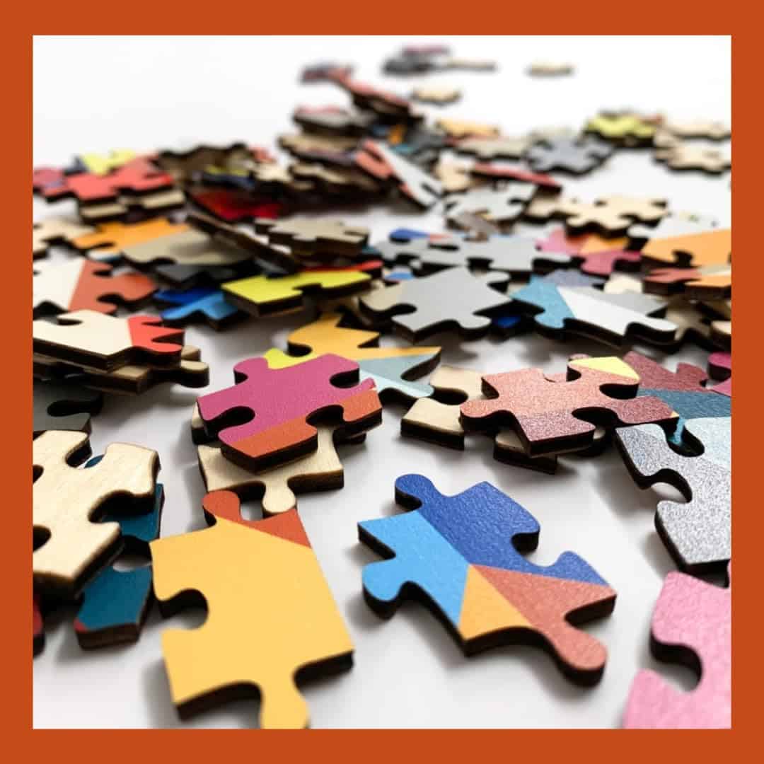 Rompecabezas de madera TROVE - I Go to Pieces -Multicolor - Imagen 7