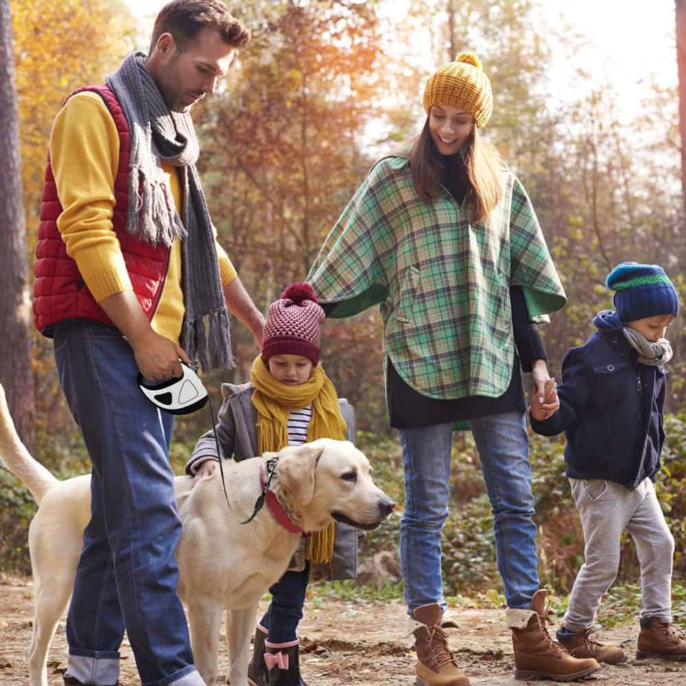 Correas retráctiles para perros MOWASS, 16 pies 360° sin - Imagen 3