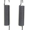 Conjunto de 2 resortes de suspensión 8182814 -Negro