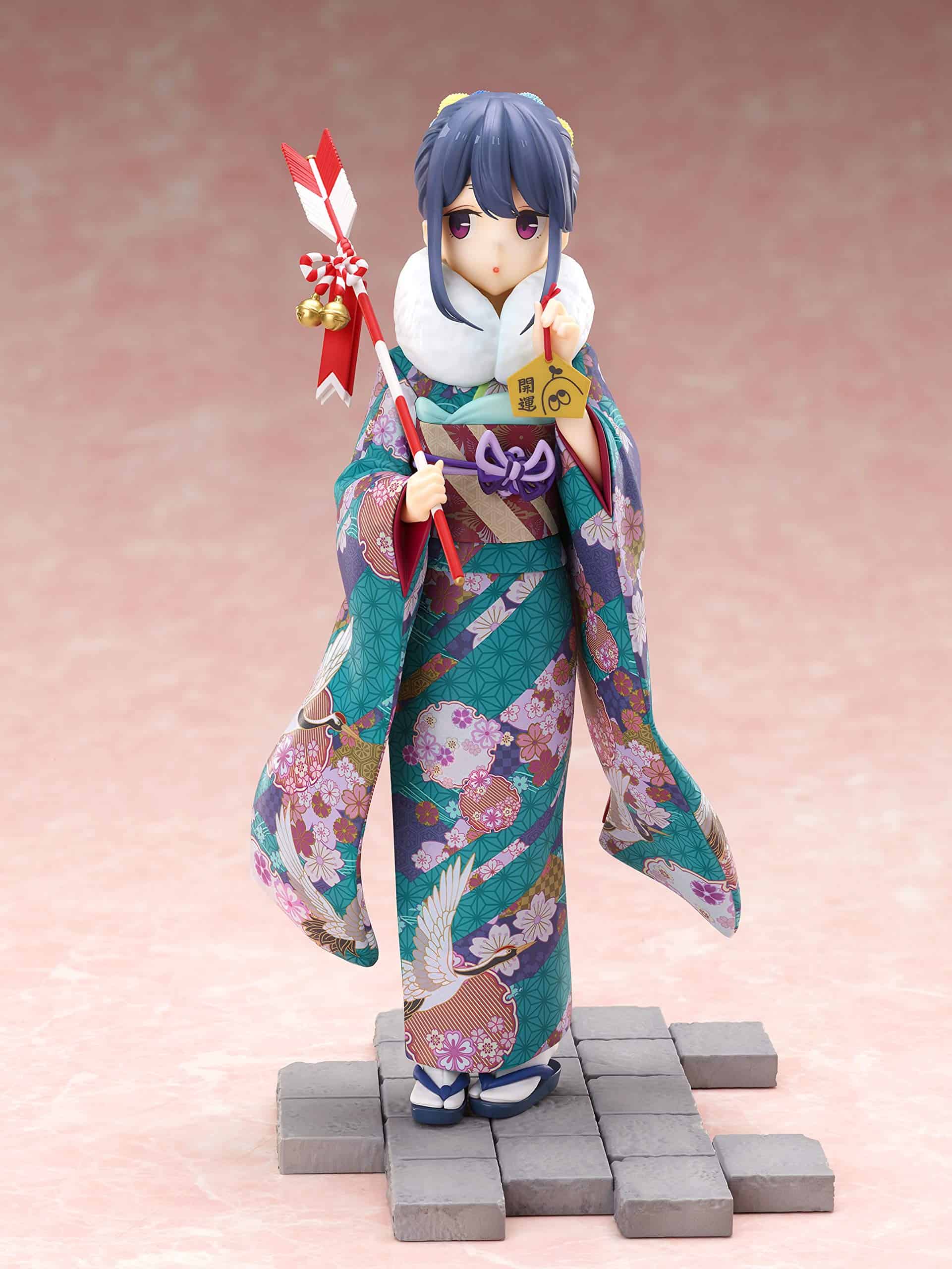 Figura de PVC Rin Shima (Versión Furisode) a Escala 1:7 de - Imagen 6
