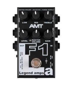 Pedal de Guitarra Preamp AMT Electronics F1 con Simulador