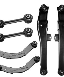 KEYOOG 6Pcs Kit de Suspensión Trasera Brazo de Control