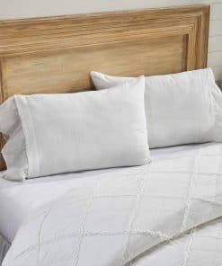 Set de 2 Fundas de Almohada Kathryn con Volantes para Cama