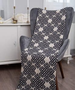 Manta de Lana Irlandesa SAOL Hecha de Mezcla de Lana Suave