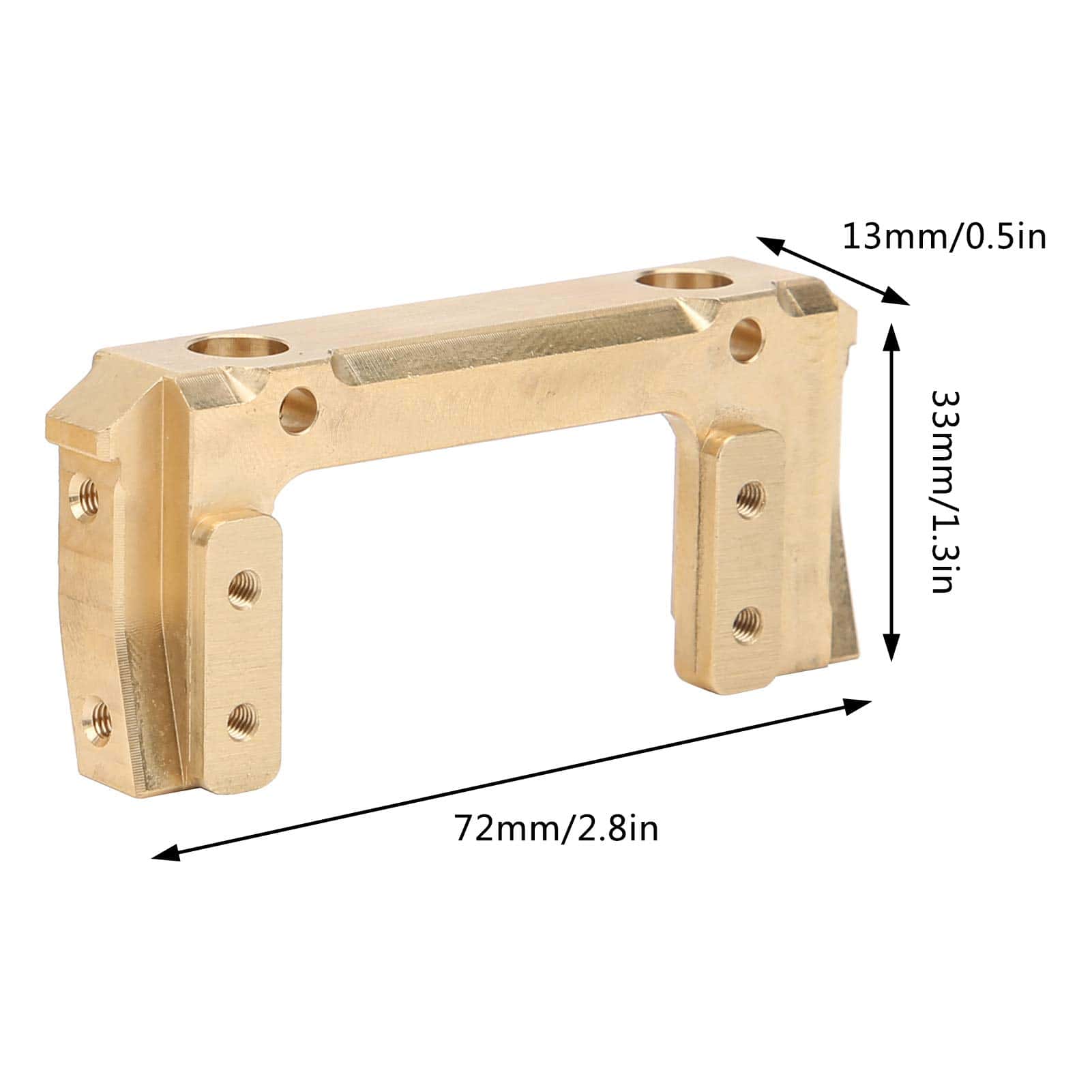 Soporte de montaje de parachoques delantero de latón para - Imagen 8
