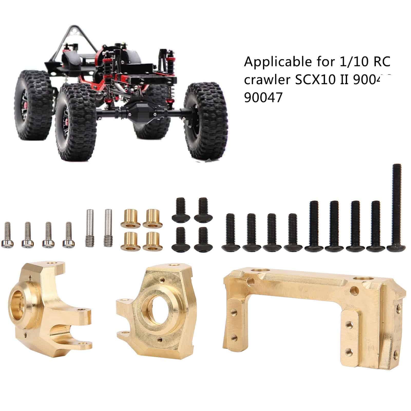 Soporte de montaje de parachoques delantero de latón para - Imagen 10