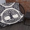 SAOL Manta de Cama con Diseño de Árbol de la Vida para