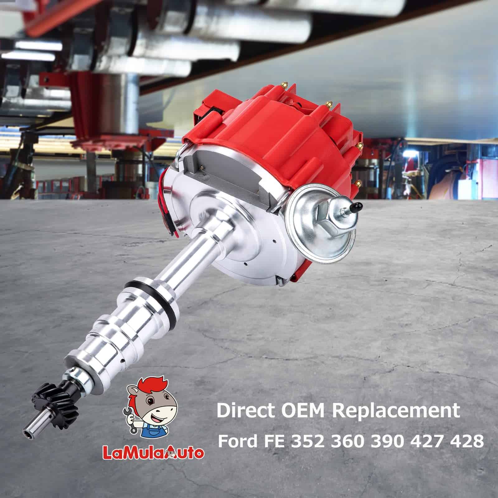 Distribuidor HEI LaMulaAuto Compatible con Ford FE V8 352 - Imagen 4