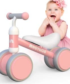 MHCYLION Bicicleta de Equilibrio de Iluminación Colorida