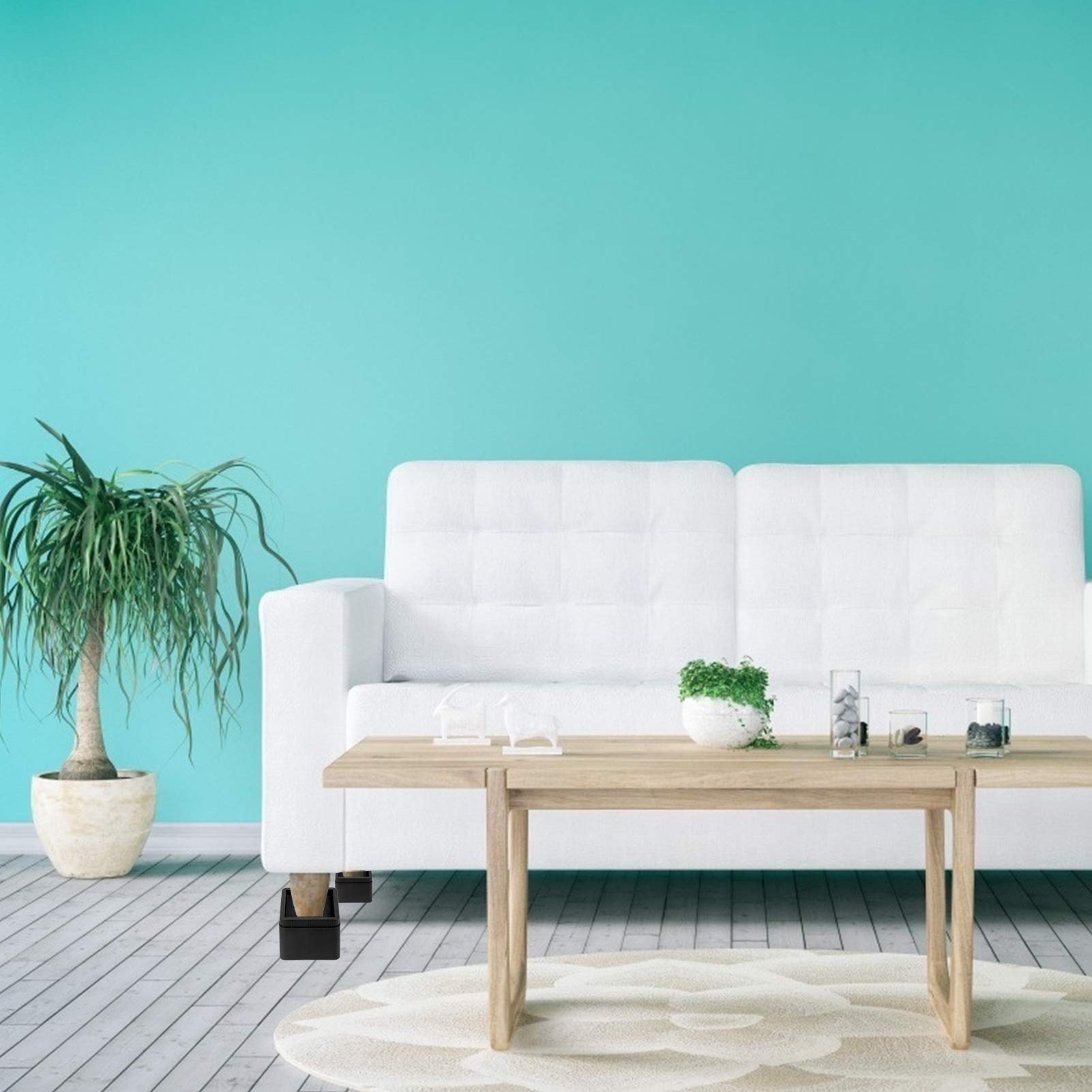 BTSD-home Elevadores Apilables para Cama y Muebles de 3 - Imagen 6