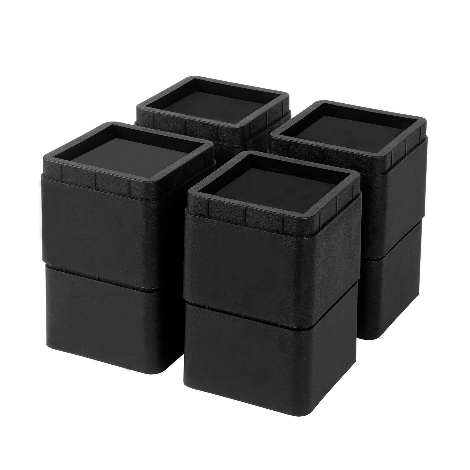 BTSD-home Elevadores Apilables para Cama y Muebles de 3 - Imagen 3