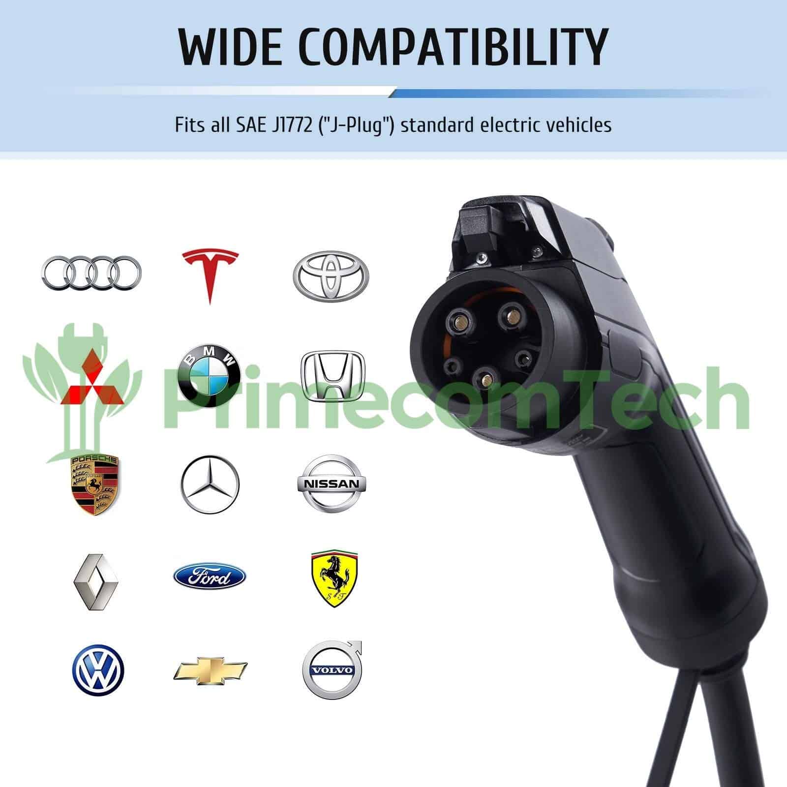 Cargador de Vehículo Eléctrico (EV) Nivel 2 Primecomtech - Imagen 10