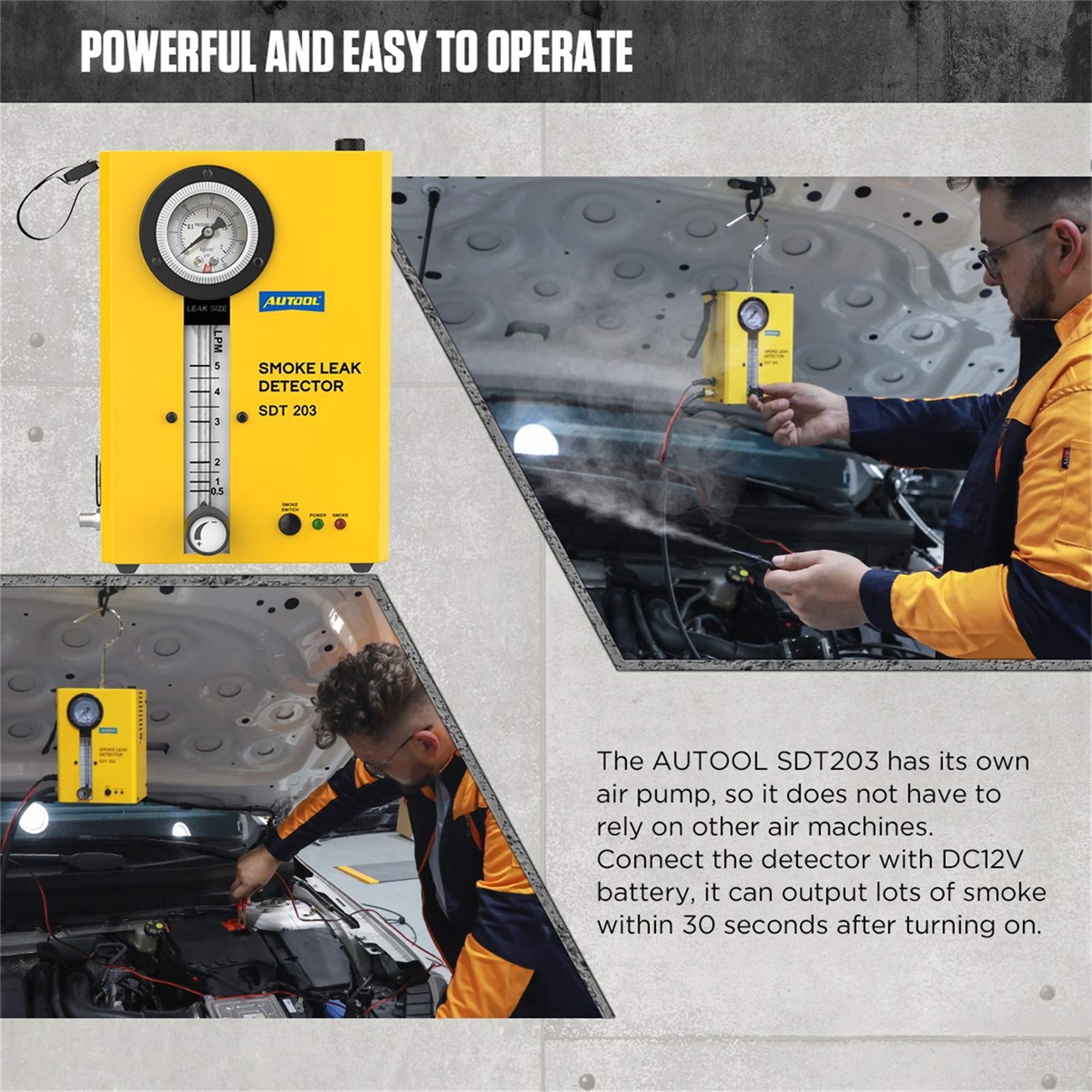 Máquina de Humo Detectora de Fugas de Vacío EVAP para - Imagen 4