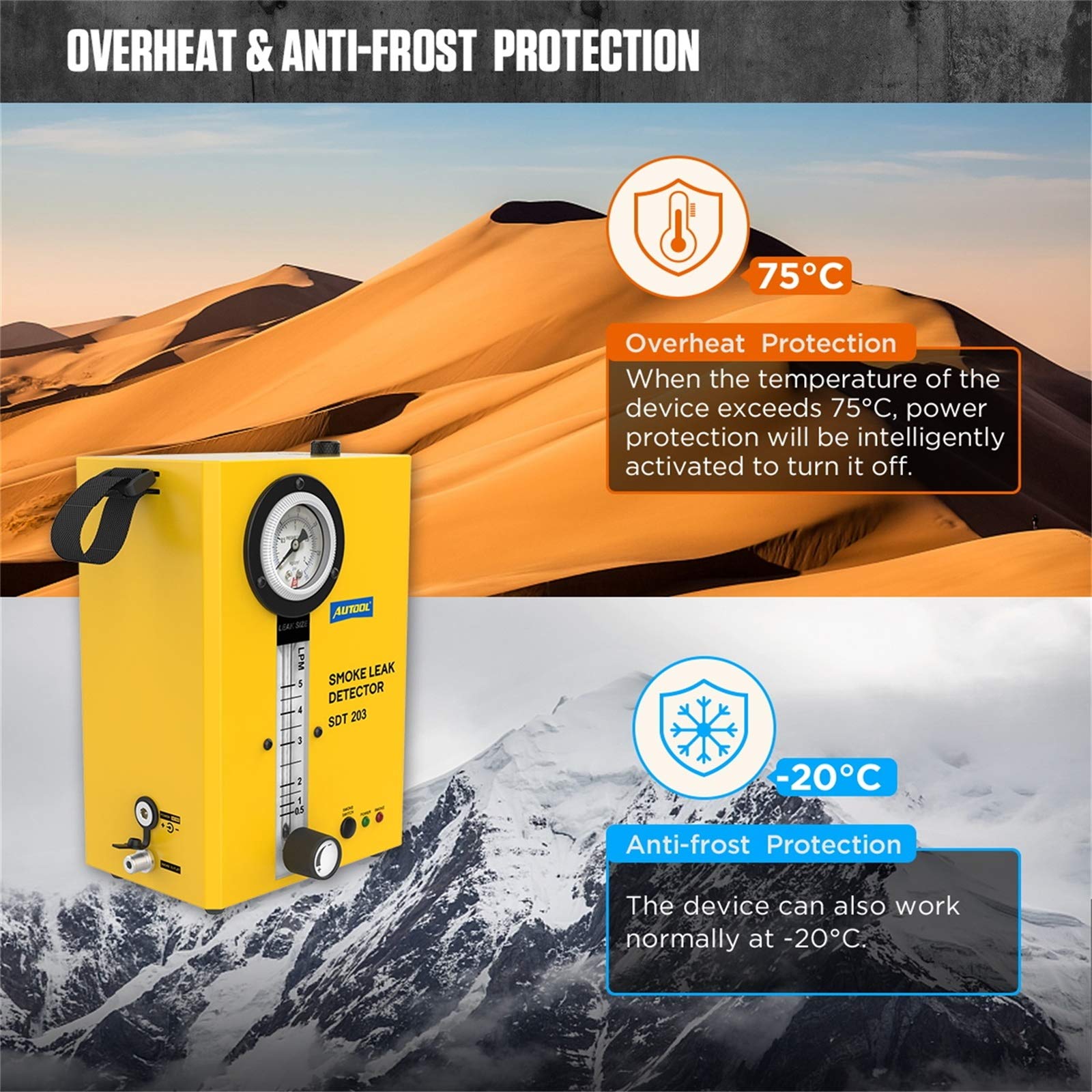 Máquina de Humo Detectora de Fugas de Vacío EVAP para - Imagen 5