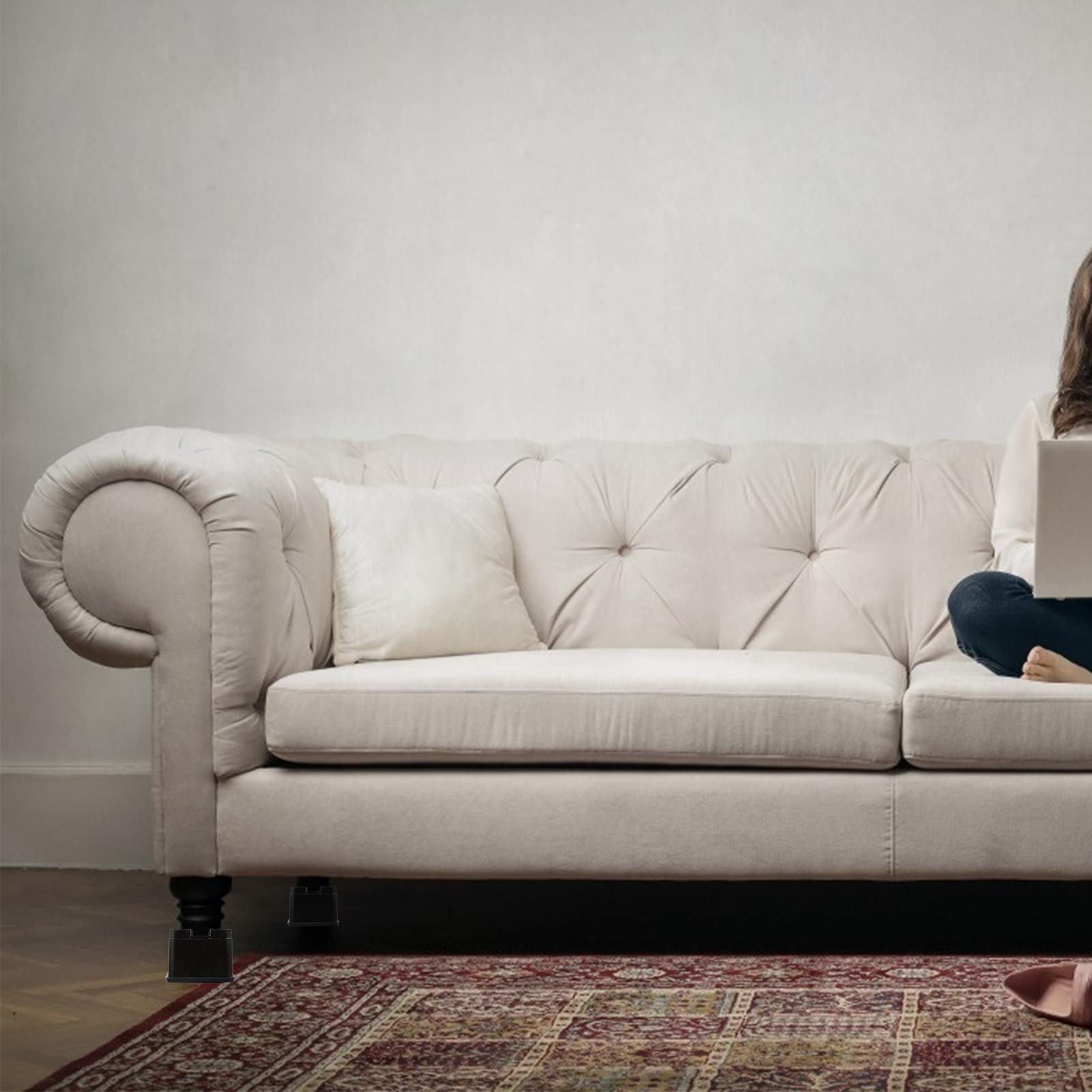 Elevadores de Cama BTSD-home de 3 o 6 Pulgadas, Resistentes - Imagen 5