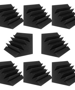 JBER 8 Pack Trampa de Bajos de Espuma Acústica Panel de