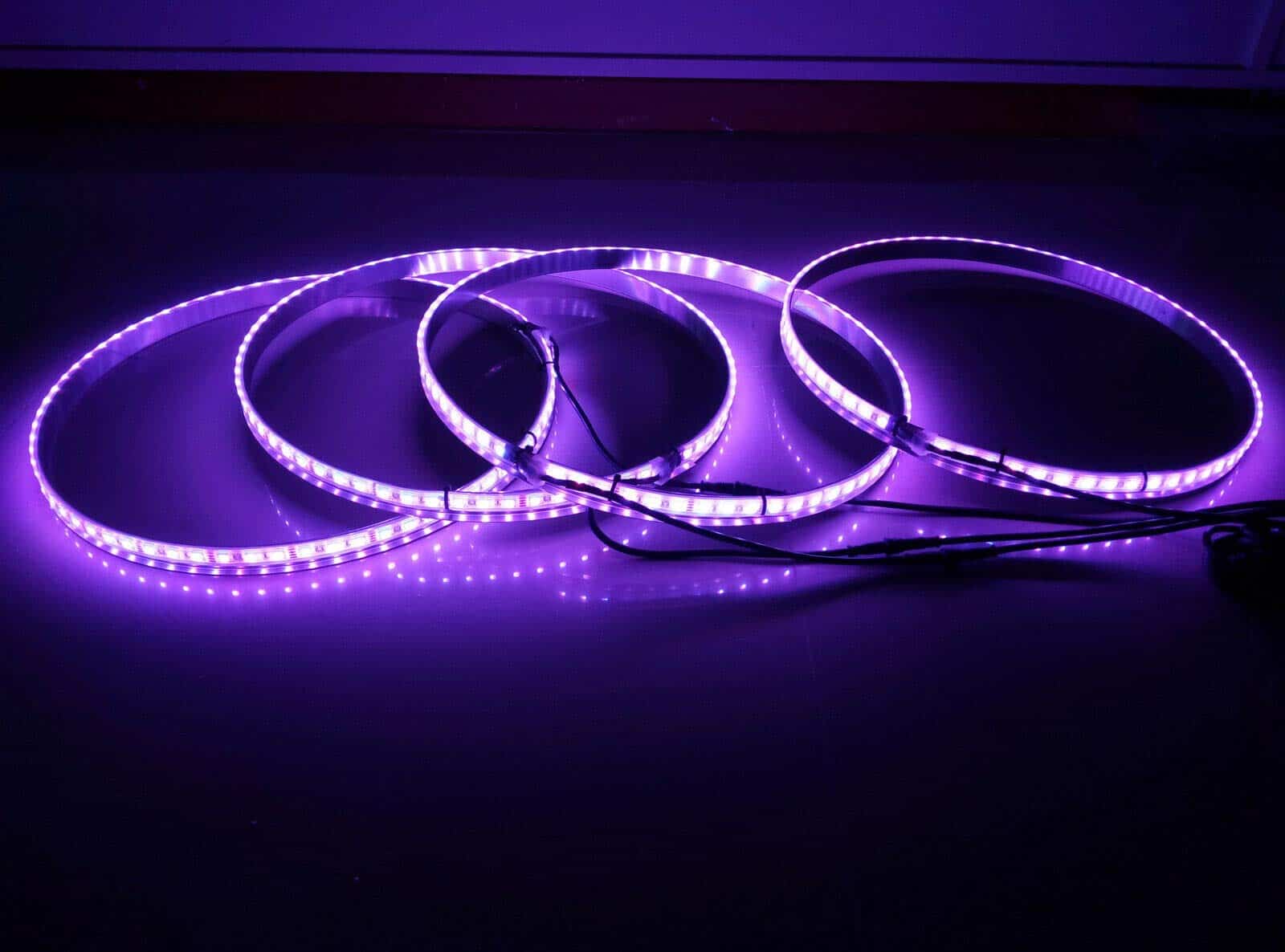 Hundalights 15.5" Luces de Aro de Rueda de Cambio de Color - Imagen 8