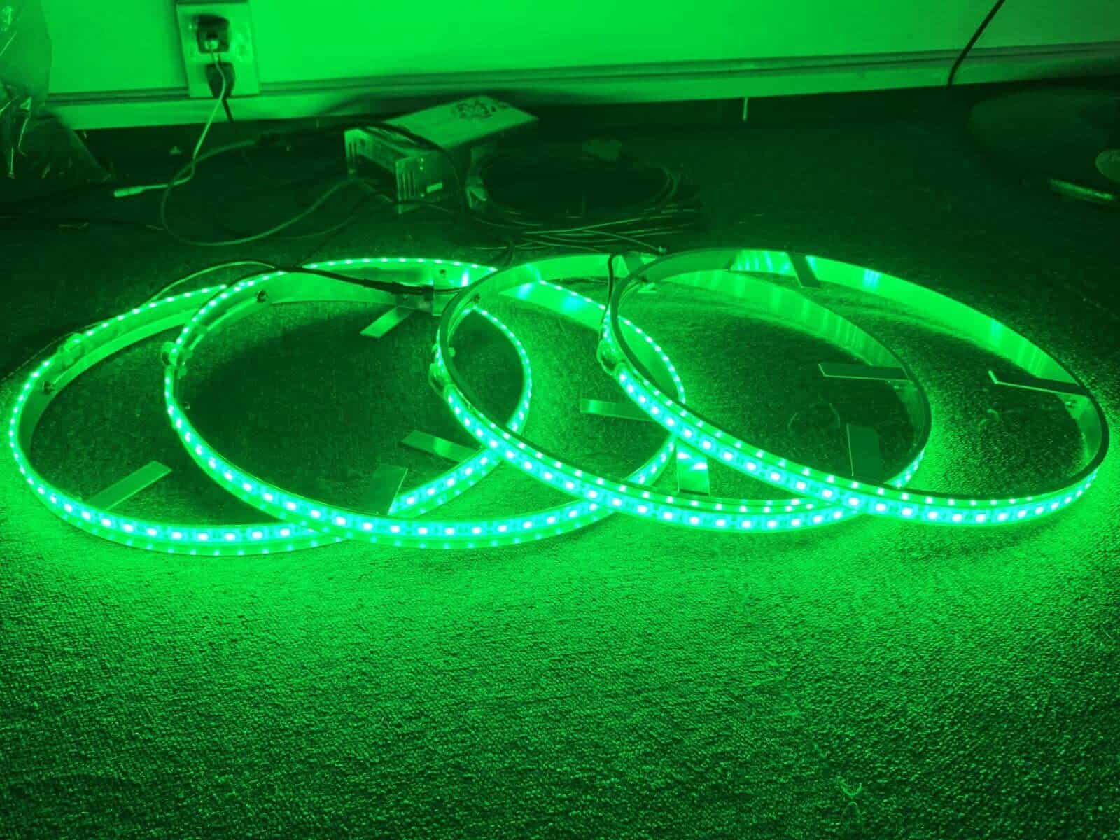 Hundalights 15.5" Luces de Aro de Rueda de Cambio de Color - Imagen 5