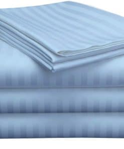 Juego de sábanas divididas (5 piezas) -Azul claro