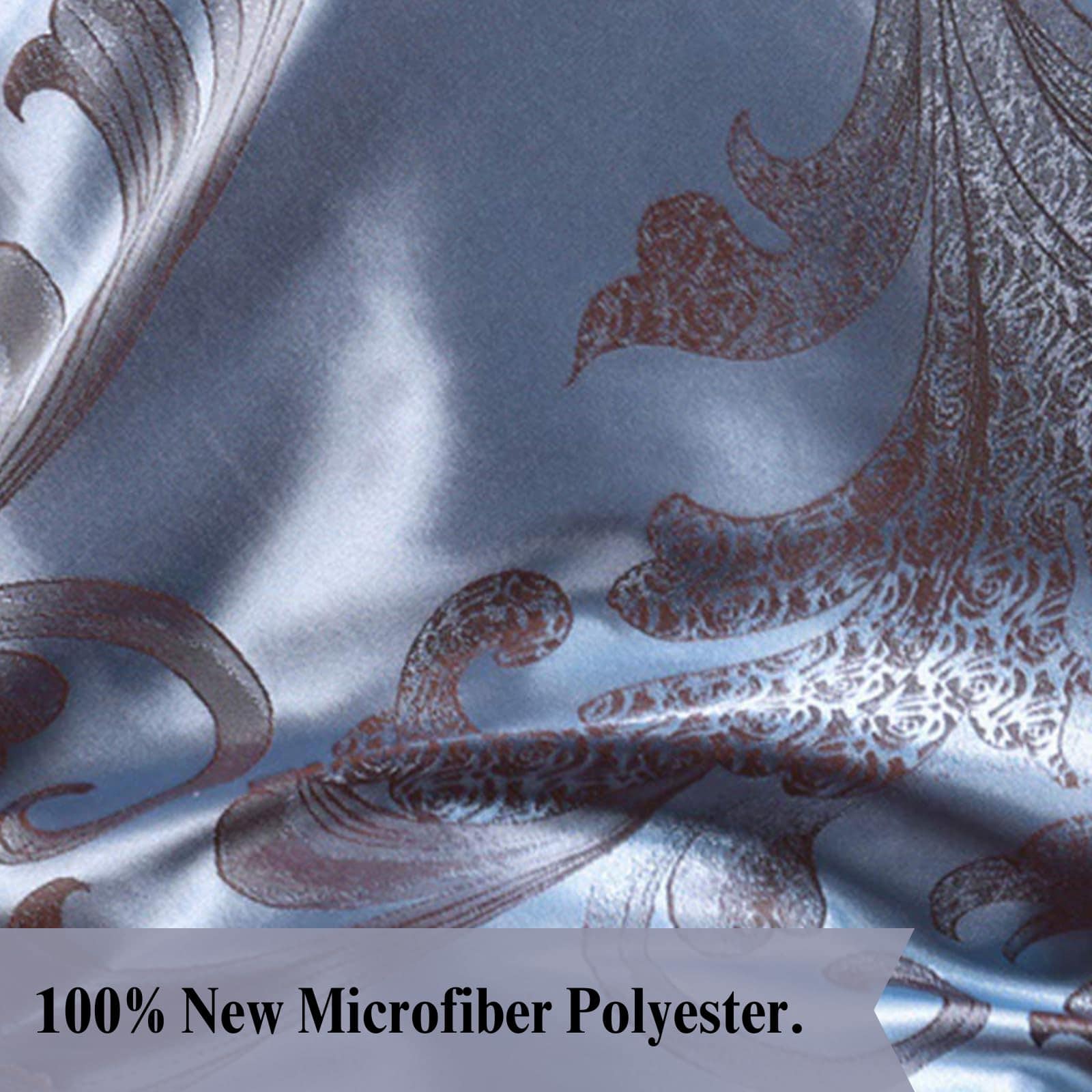 Juego de Ropa de Cama 3 Piezas Elegante Diseño Europeo - Imagen 4