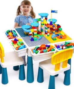 Mesa de Actividades para Niños Juegos de Mesa y sillas para