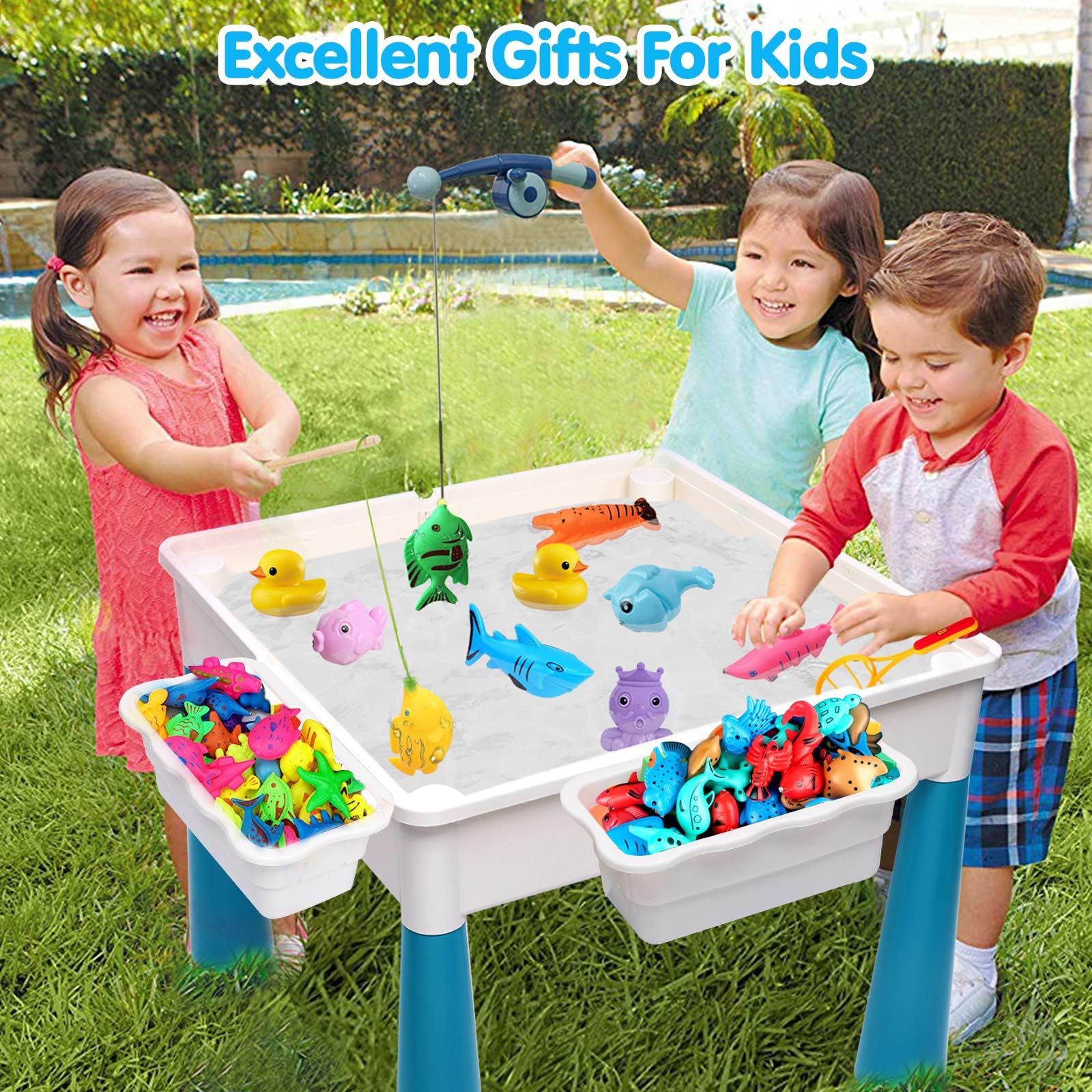 Mesa de Actividades para Niños Juegos de Mesa y sillas para - Imagen 7