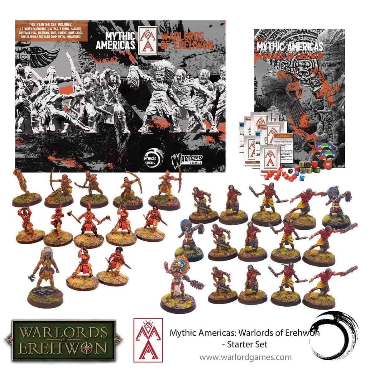 Juego de mesa estratégico de Rol Warlord Mythic Americas