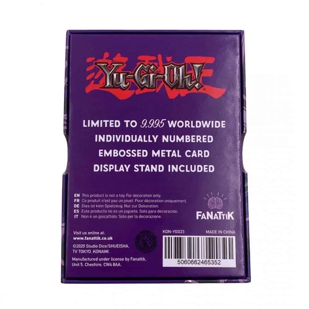 Yu-Gi-Oh! Edición Limitada Carta de Dios de Metal El Mago - Imagen 6