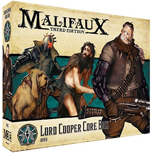 Malifaux: Explorer's Society Lord Cooper - Caja básica