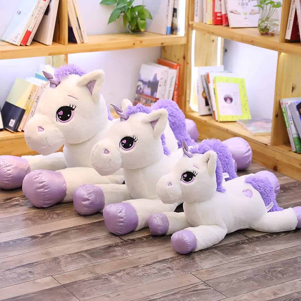 Peluche de Unicornio Grande Lanmore de 43"., Juguetes de - Imagen 8