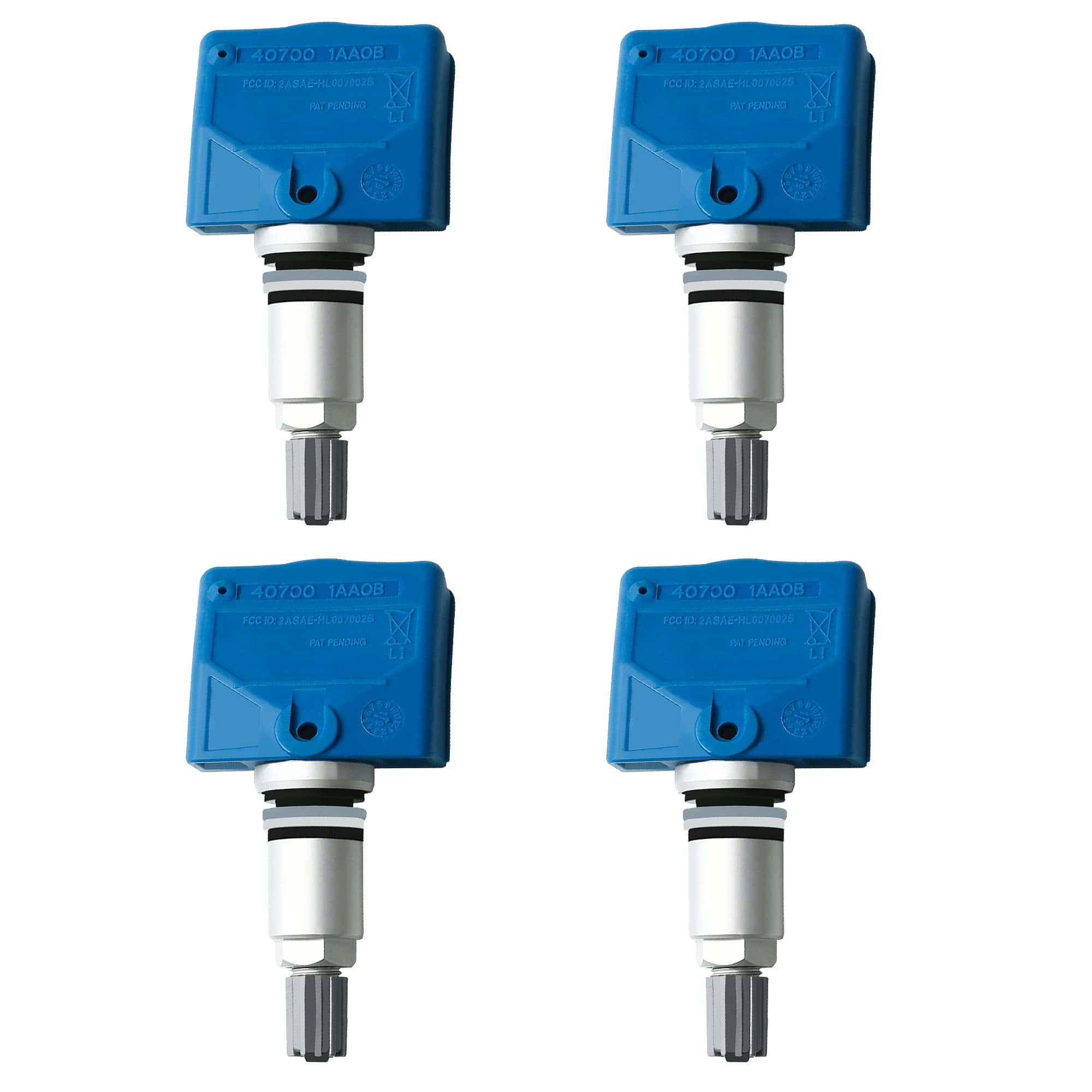 SENSOR TPMS RENECTIV para Nissan, 4pcs 315MHz Sensores de