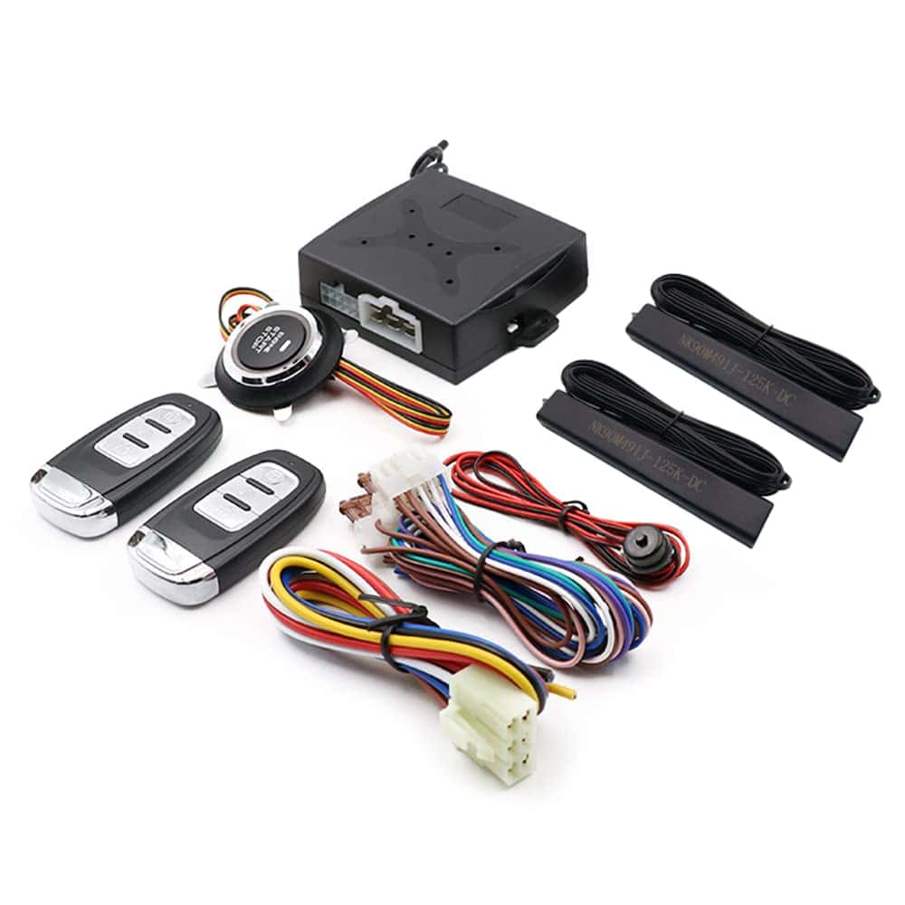 Alarma de Coche con Arranque de Motor sin Llave DC12V