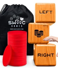 Juego de Dados Gigantes Right Center Left (Todo Clima) con