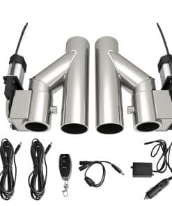 Kit de Tubo de Escape Doble de Acero Inoxidable de 3.0