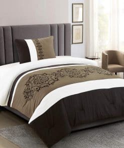 Conjunto de edredón de lujo con bordado victoriano en