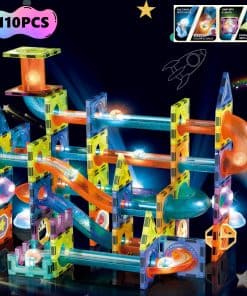 BINZKBB Light Magnetic Tiles Building Blocks para Niños,