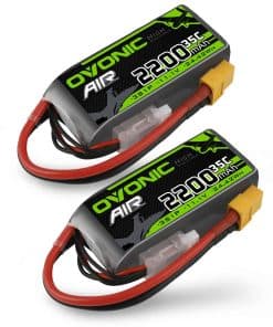 Batería de Lipo OVONIC 3s 35C (Ráfaga 70C) 2200mAh 11.1V
